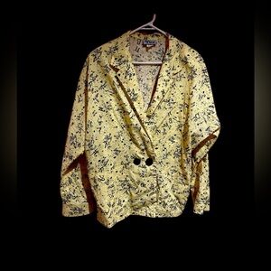 VIEW vintage 80s light jacket top